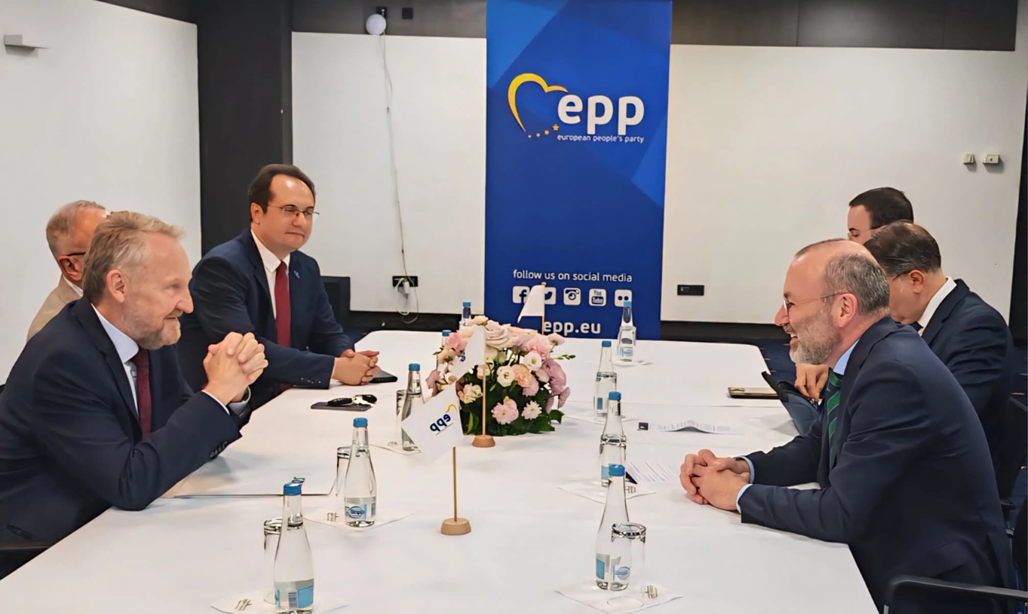 Izetbegović sa predsjednikom EPP-a Weberom o evropskom putu BiH i predstojećim izborima