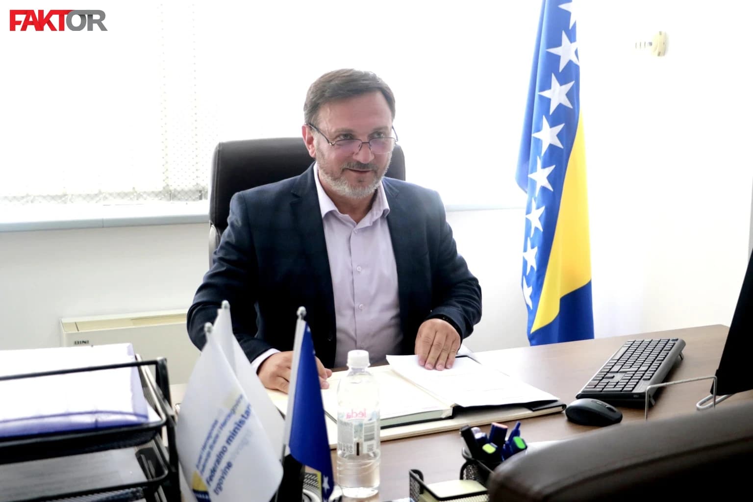 Federalni ministar trgovine Amir Hasičević