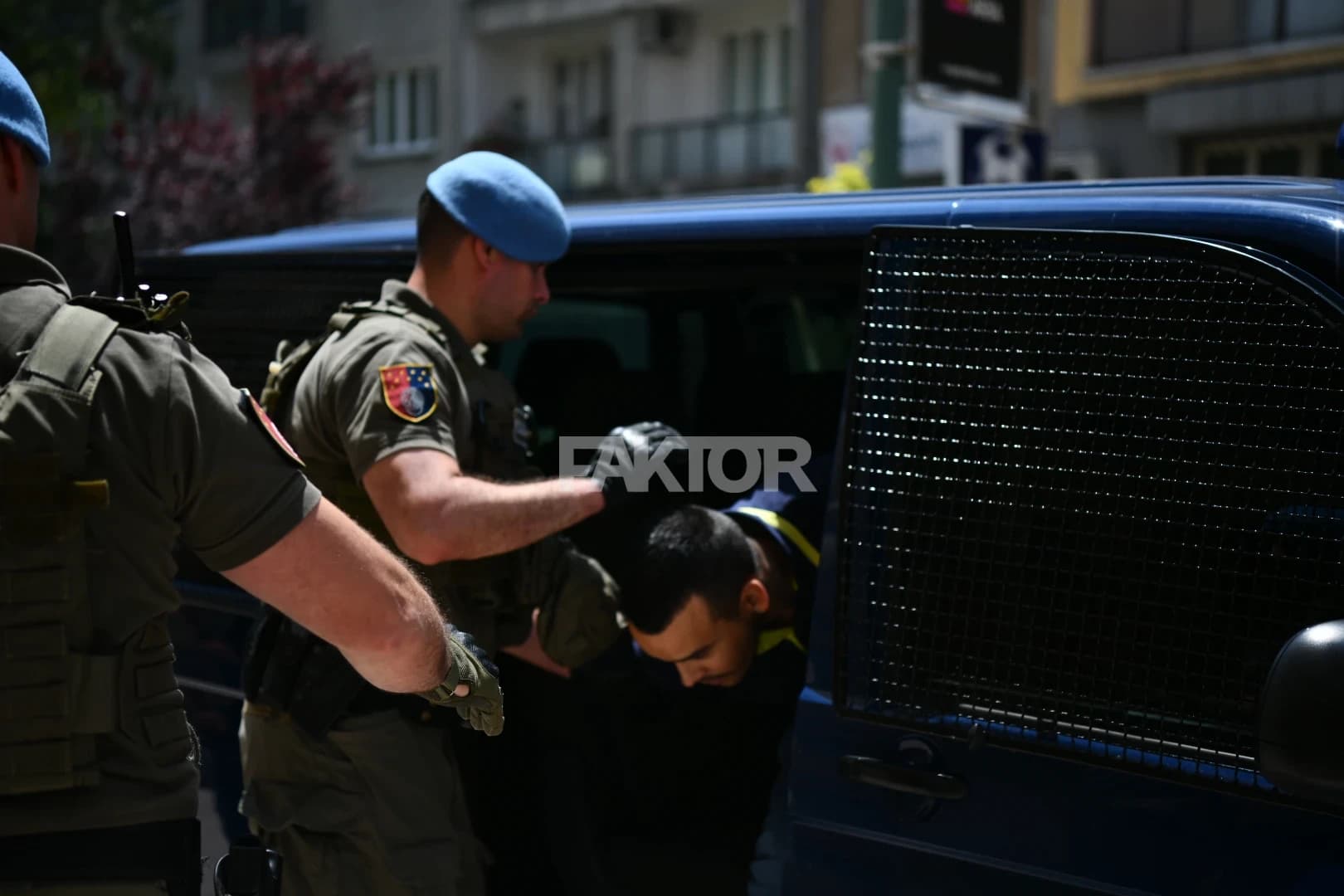 S privođenja Garibovića u Tužilaštvo KS