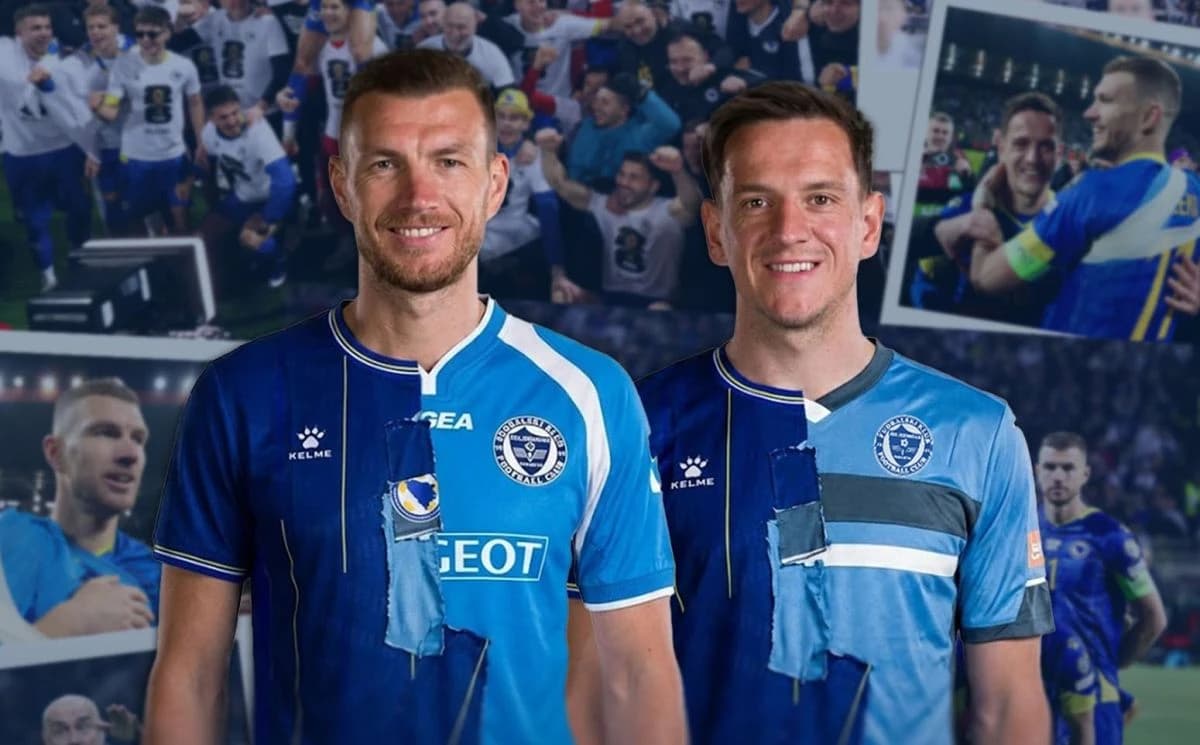 Edin Džeko i Amir Hadžiahmetović