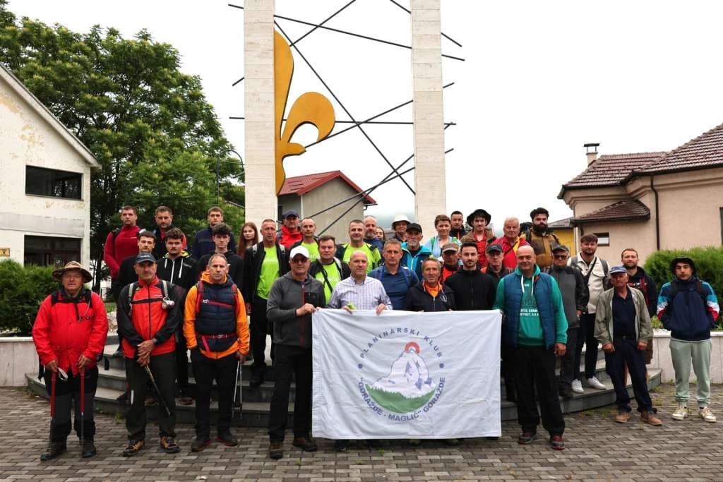 U Goraždu nastavljena manifestacija "Grebak – put života": Sjećanje na patnje, herojstva i stradanja naroda