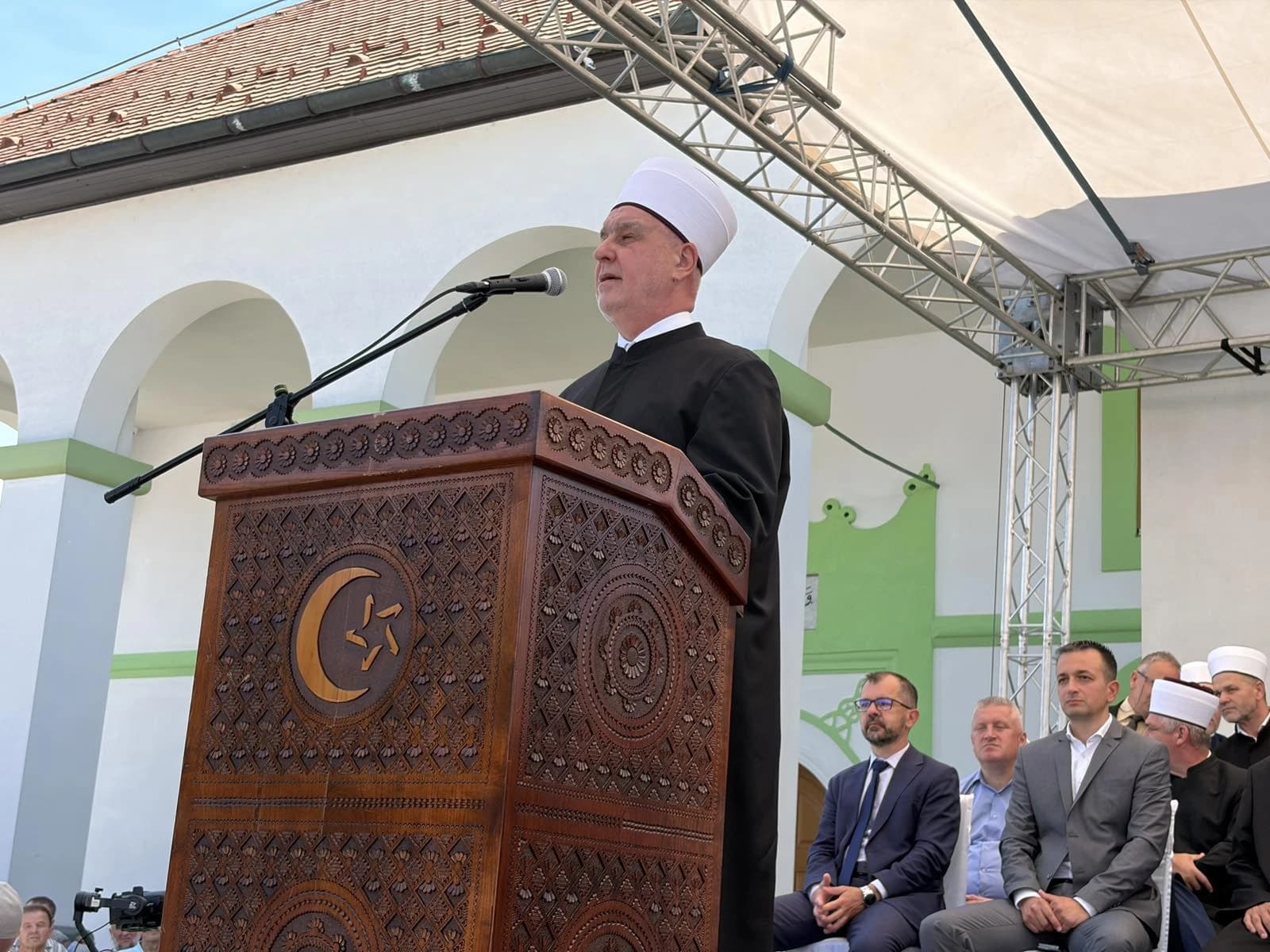 Reis Kavazović danas u Orašju