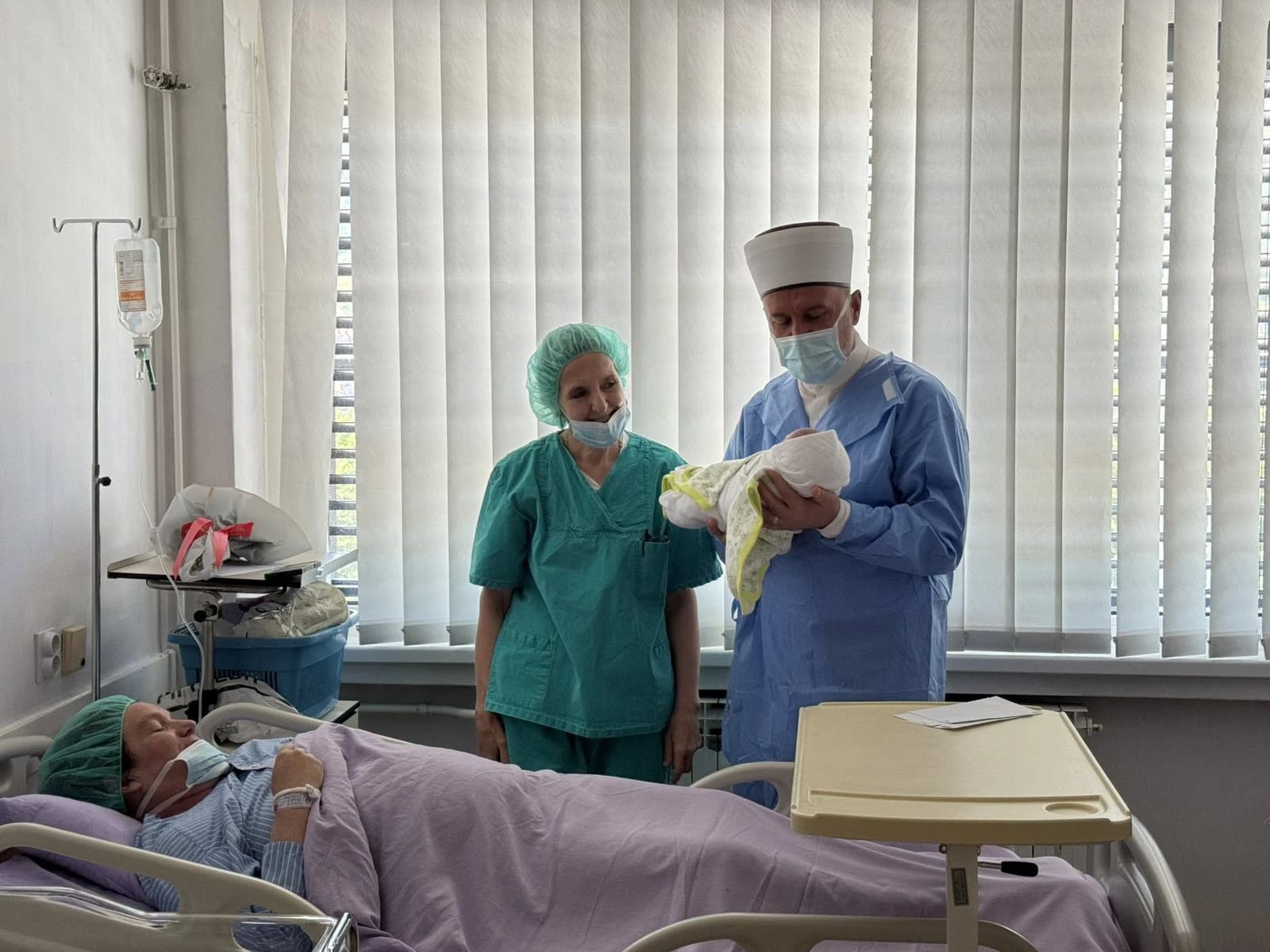 Mutija Adilović u posjeti