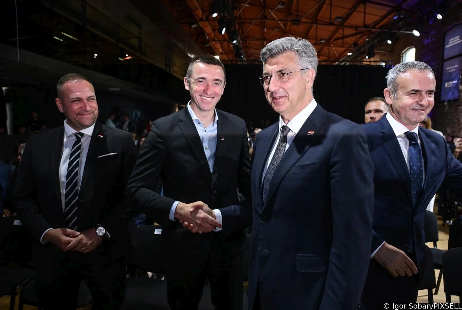 Ivan Penava i Andrej Plenković