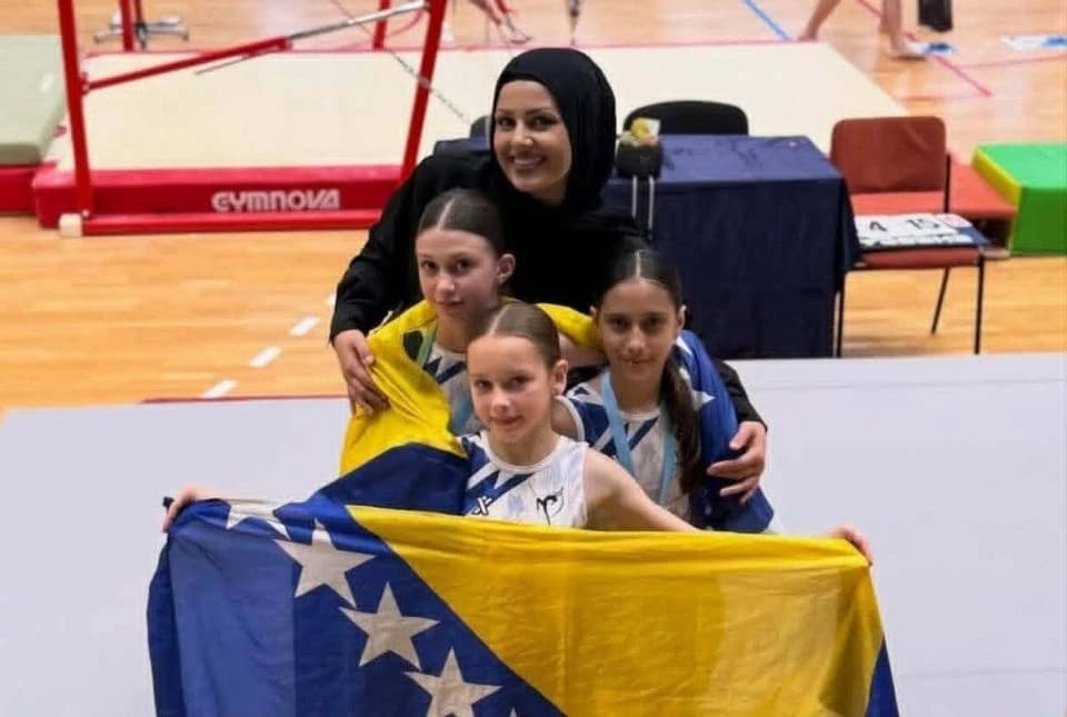 Gimnastičarke Sarajeva odlične u Hrvatskoj: Medalje u Vukovaru nagrada za predan rad