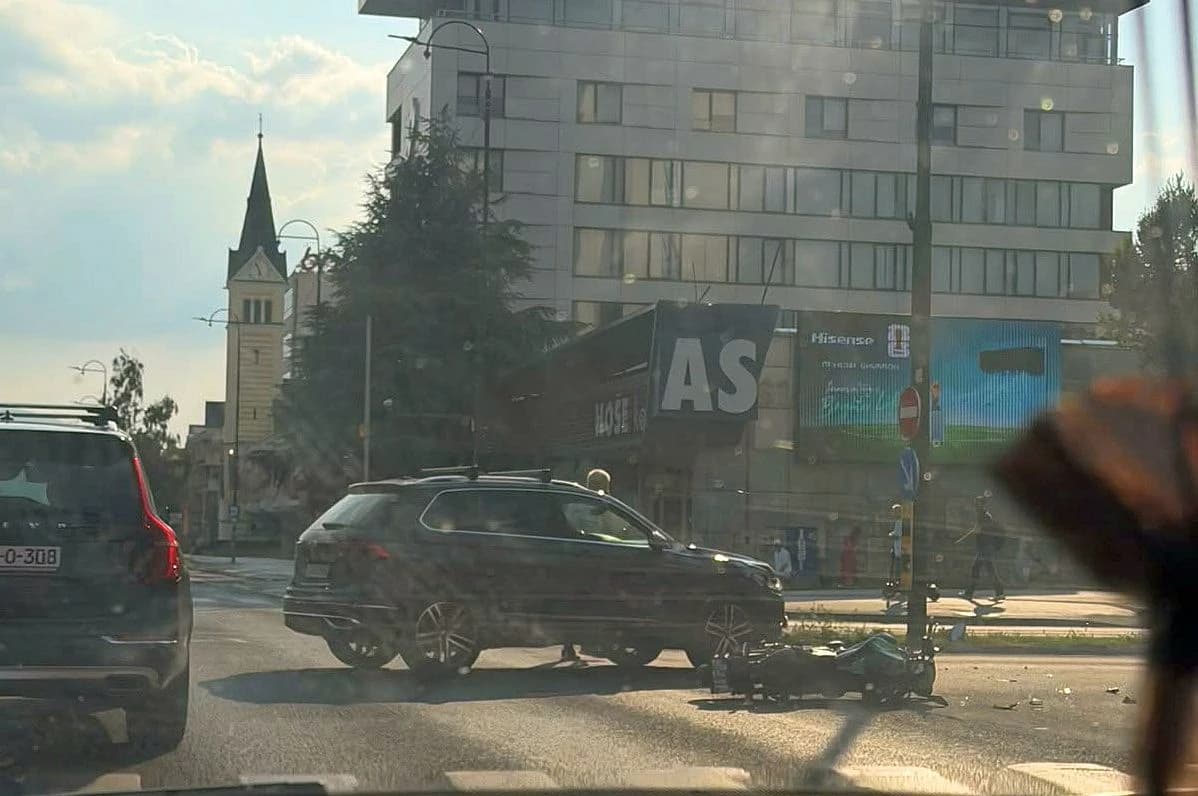 Sarajevo: Sudar na "Socijalnom", povrijeđen motociklist