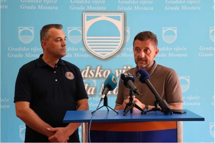 Kordić: U Mostaru i dalje vanredno stanje zbog požara na deponiji, mjerit ćemo kvalitet zraka svakih sat vremena