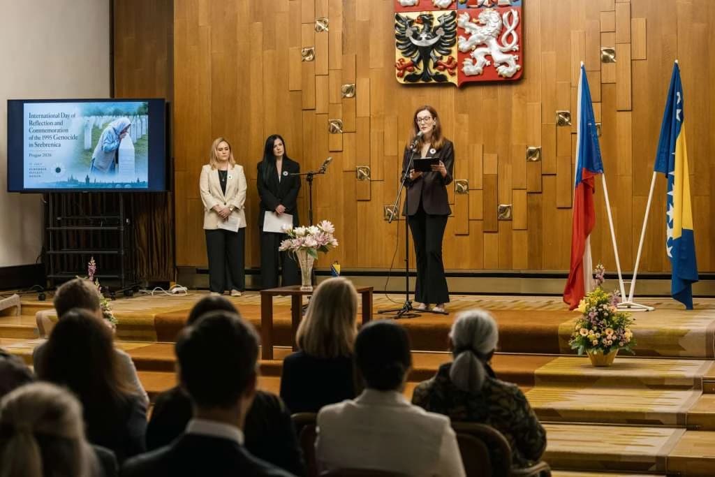 U češkom Parlamentu u Pragu održana komemoracija povodom 31. godišnjice genocida u Srebrenici