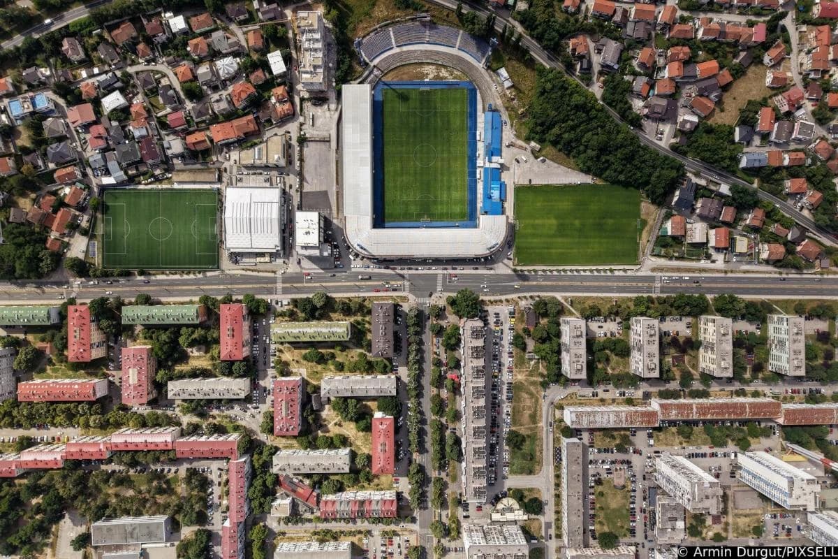 Cilj Željezničara stadion Grbavica kapaciteta 18.000 mjesta i poslovna zgrada na pomoćnom terenu?