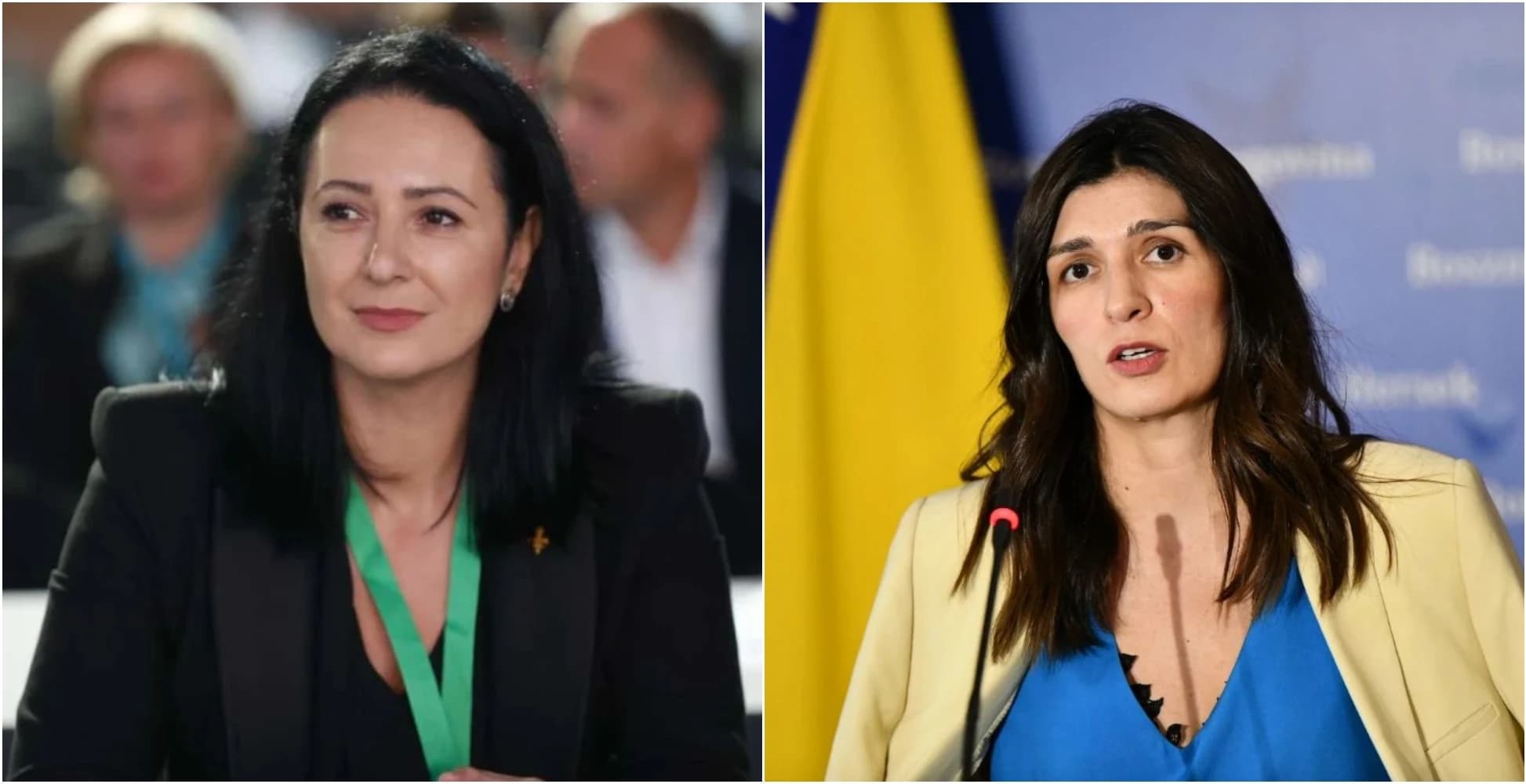 Aida Obuća i Sabina Ćudić