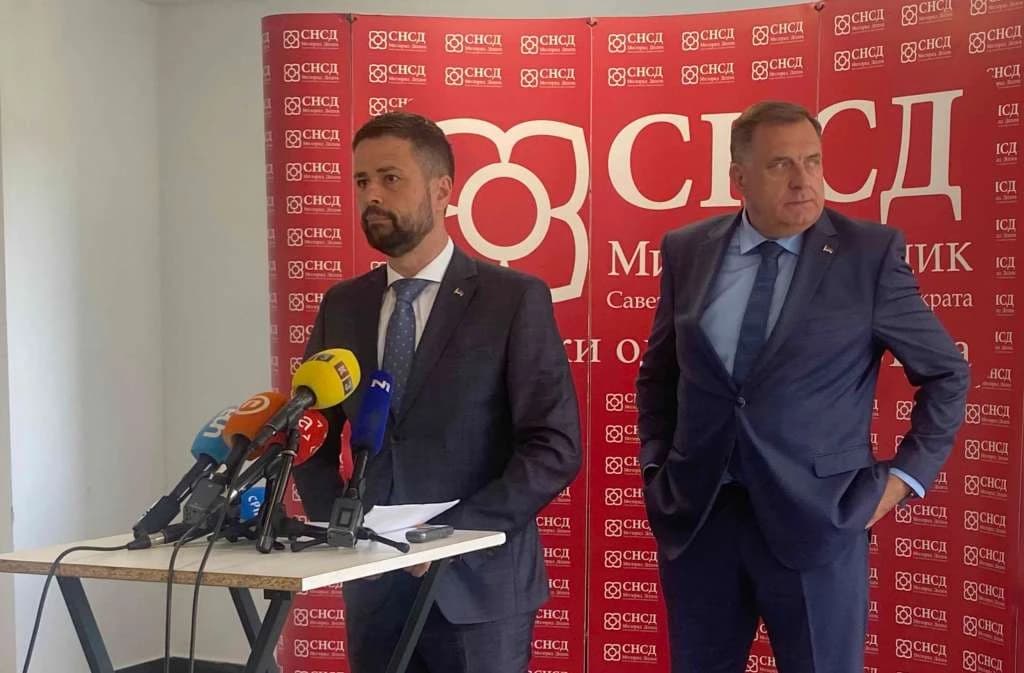 Srđan Amidžić i Milorad Dodik