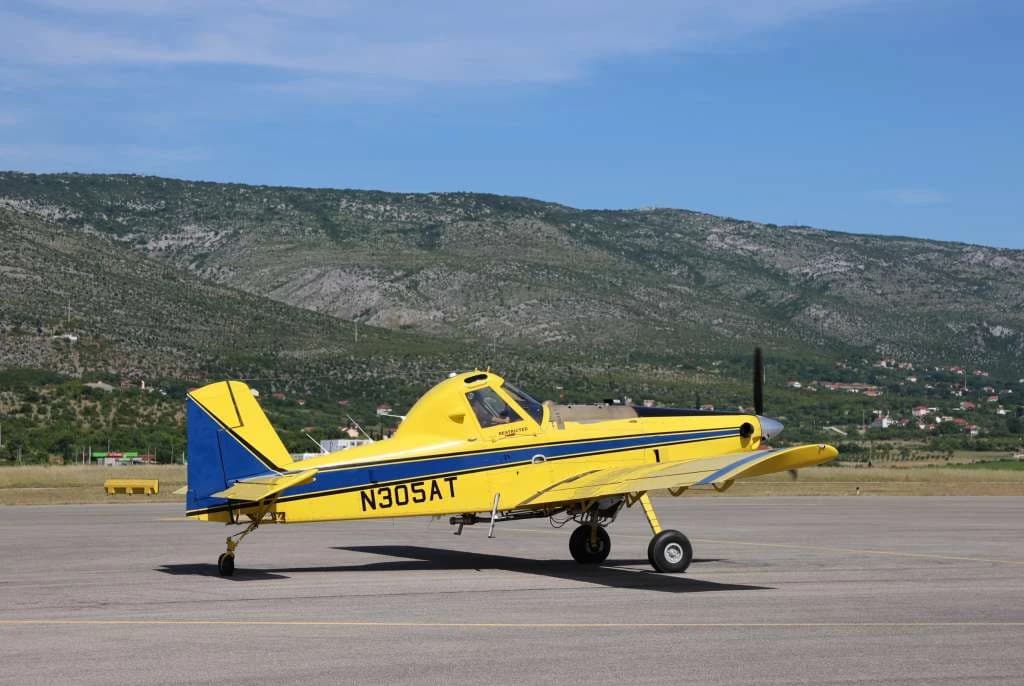 Dva Air Tractora gase požar u blizini naselja kod Ljubuškog
