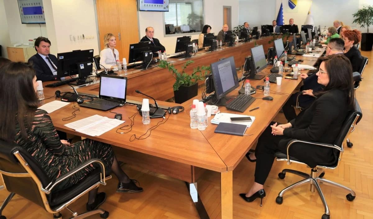 Sjednica VSTV-a iz marta ove godine