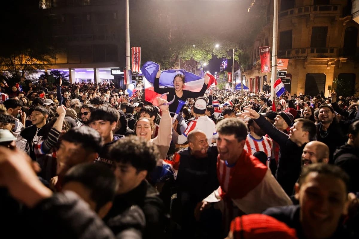 Veliko slavlje u centru Asunciona