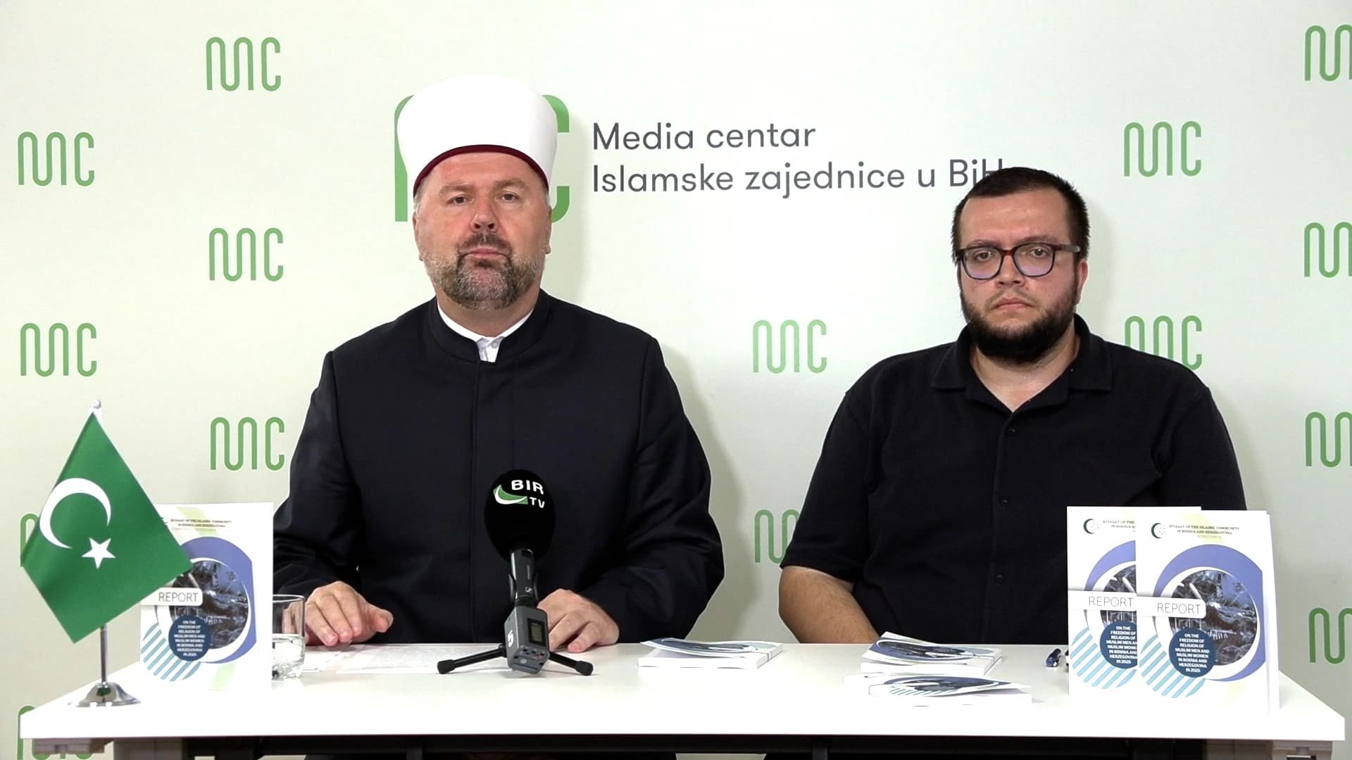 Muftija Mevludin ef. Dizdarević i Harun Išerić