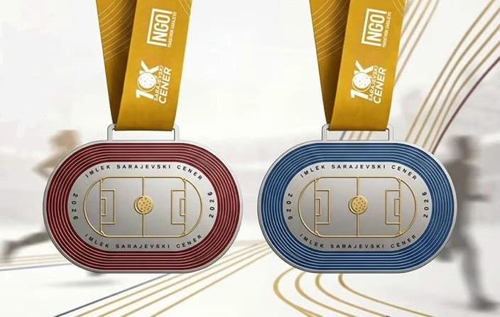 Medalje u bojama gradskih rivala