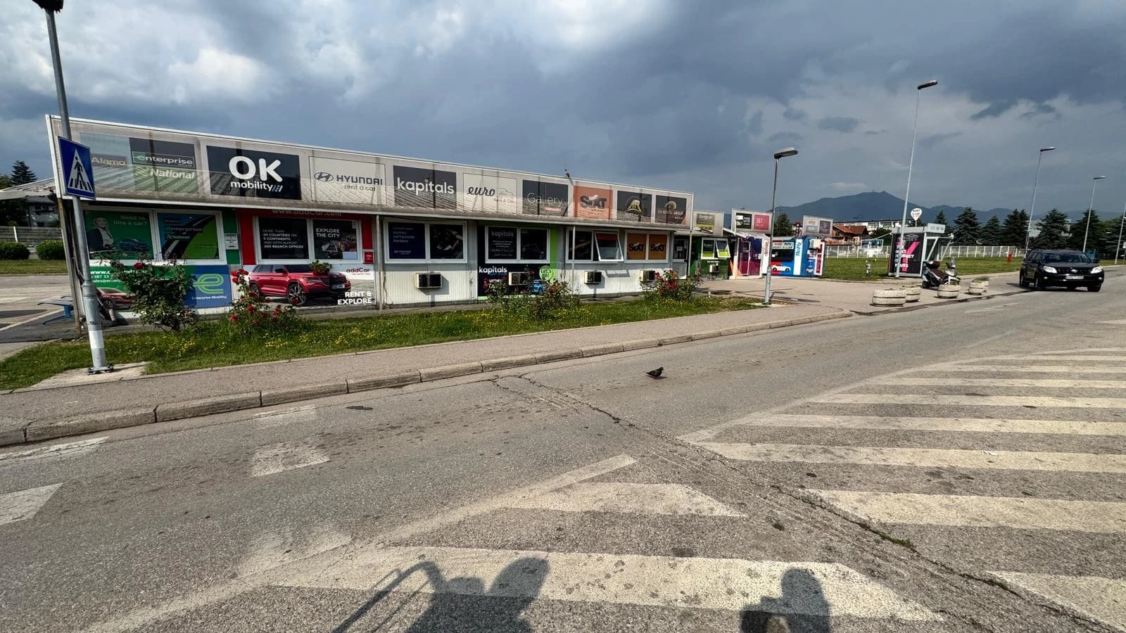 Sarajevski aerodorm - parking