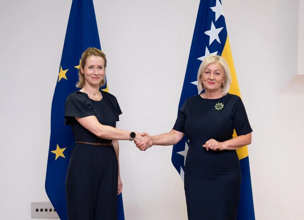 Kaja Kallas i Borjana Krišto
