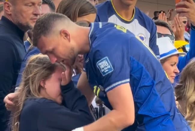 Najtužniji trenutak Mundijala: Džekina kćerka neutješno plakala, ni Edin je nije uspio utješiti