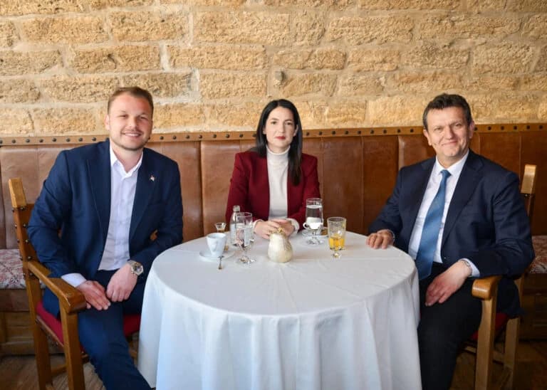 Draško Stanivuković, Jelena Trivić i Branko Blanuša