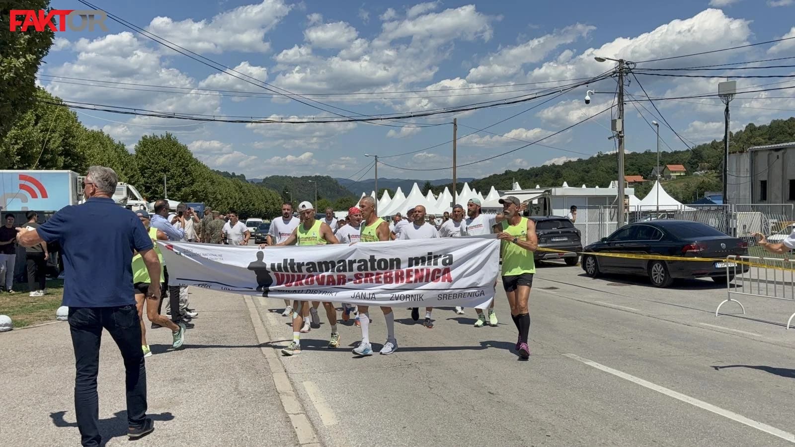 Maratonci stigli u Srebrenicu: Ne smijemo zaboraviti naše šehide, ni sve branitelje Vukovara