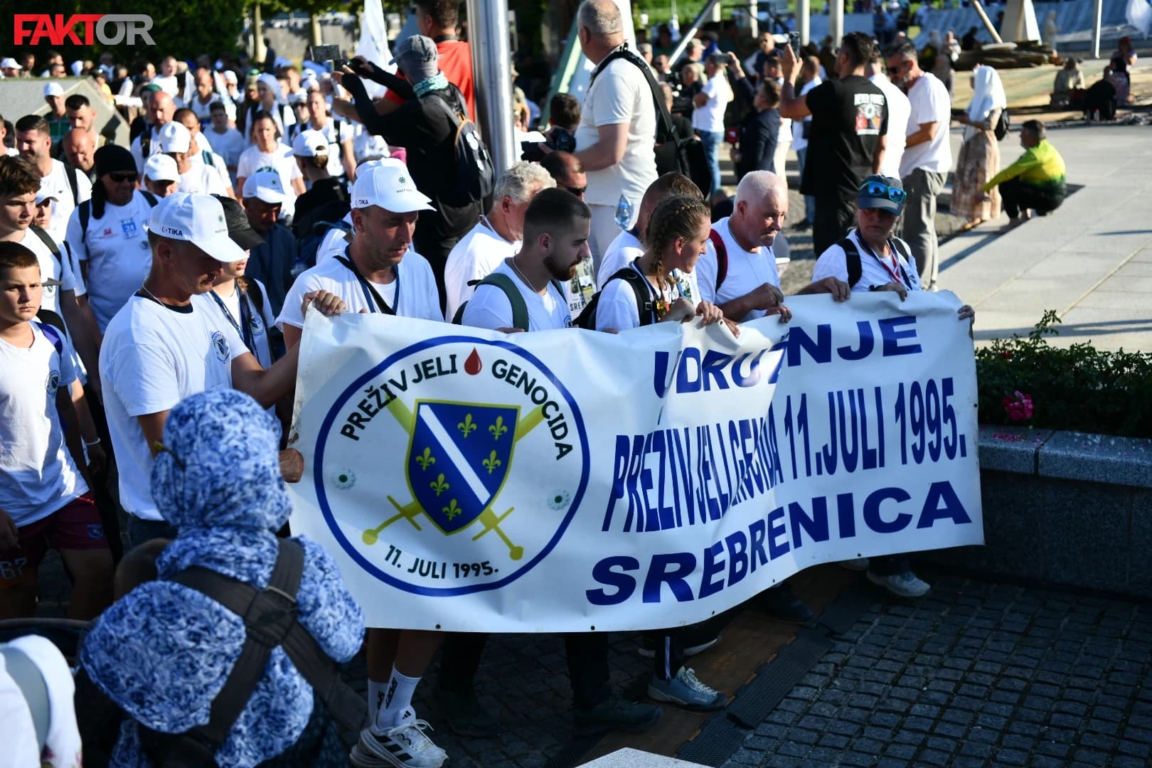 Učesnici Marša mira stigli u Potočare