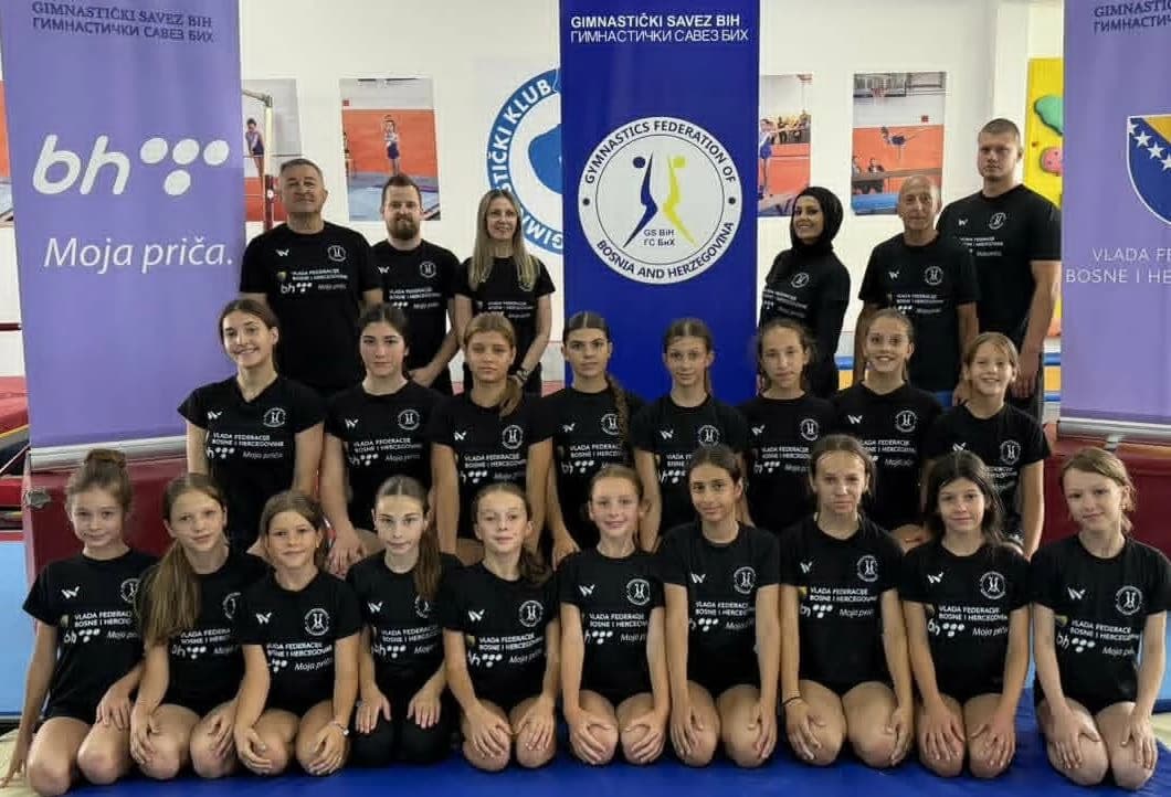 Gimnastičarke GK Sarajevo brusile formu na reprezentativnom okupljanju u Tuzli