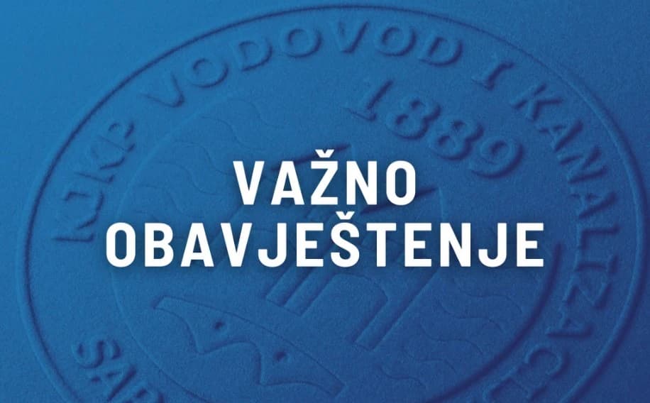 Napunite kanistere i kante: Skoro cijelo Sarajevo u ponedjeljak bi moglo ostati bez vode