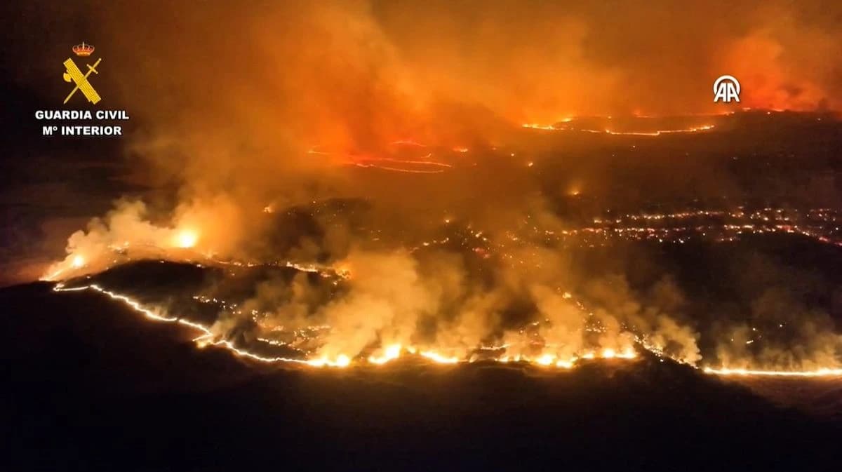 U najvećem požaru u Španiji ove godine izgorjelo 12.000 hektara, evakuirano šest općina