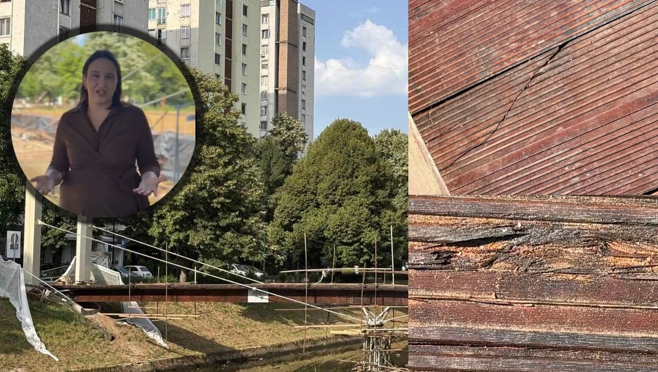 Most Ars Aevi u Novom Sarajevu već ima oštećenja, a nije ni završen: Zašto pucaju i ljušte se bangkirai patosnice?