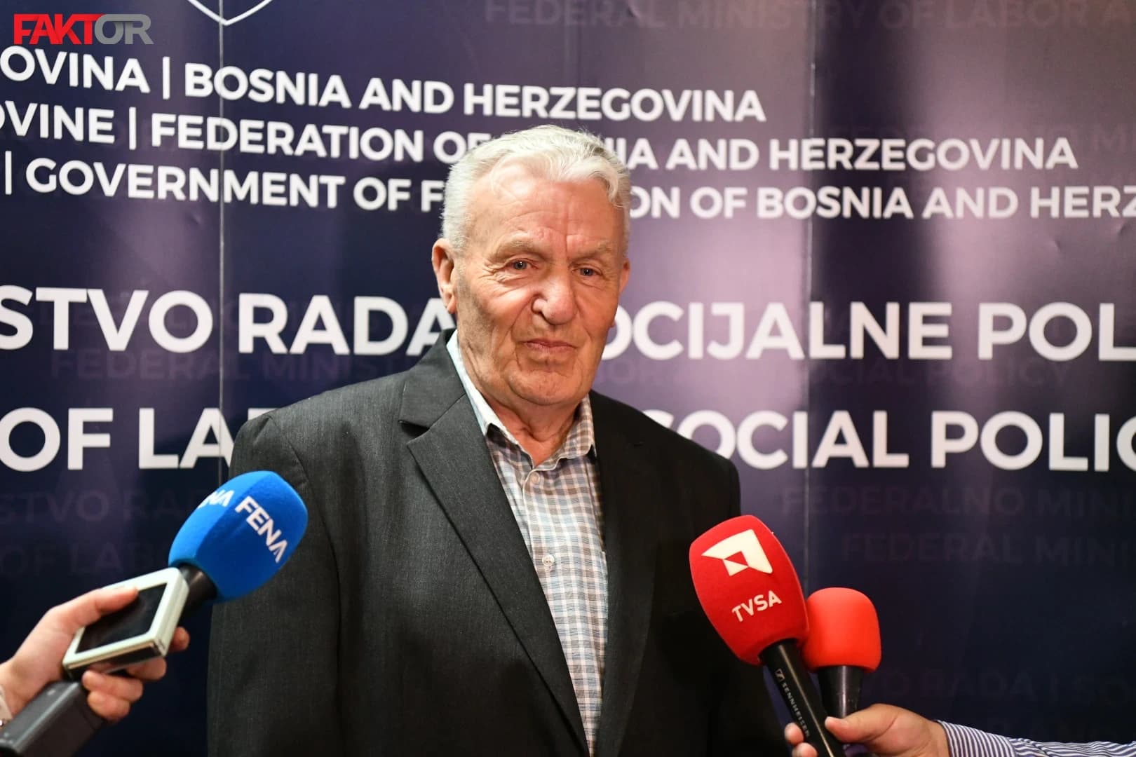 Izet Rizvo, predsjednik Upravnog odbora Saveza udruženja penzionera FBiH