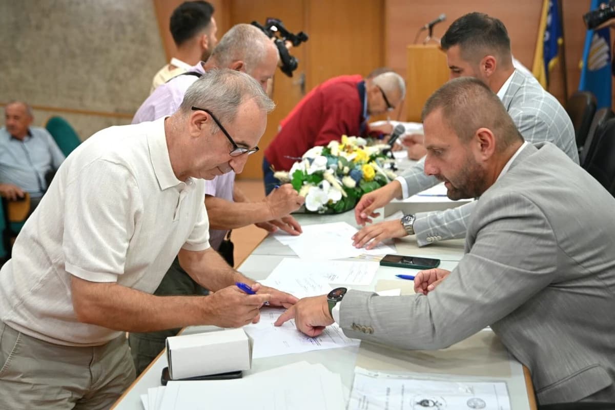Općina Novi Grad Sarajevo: Potpisivanje ugovora o dodjeli sredstava