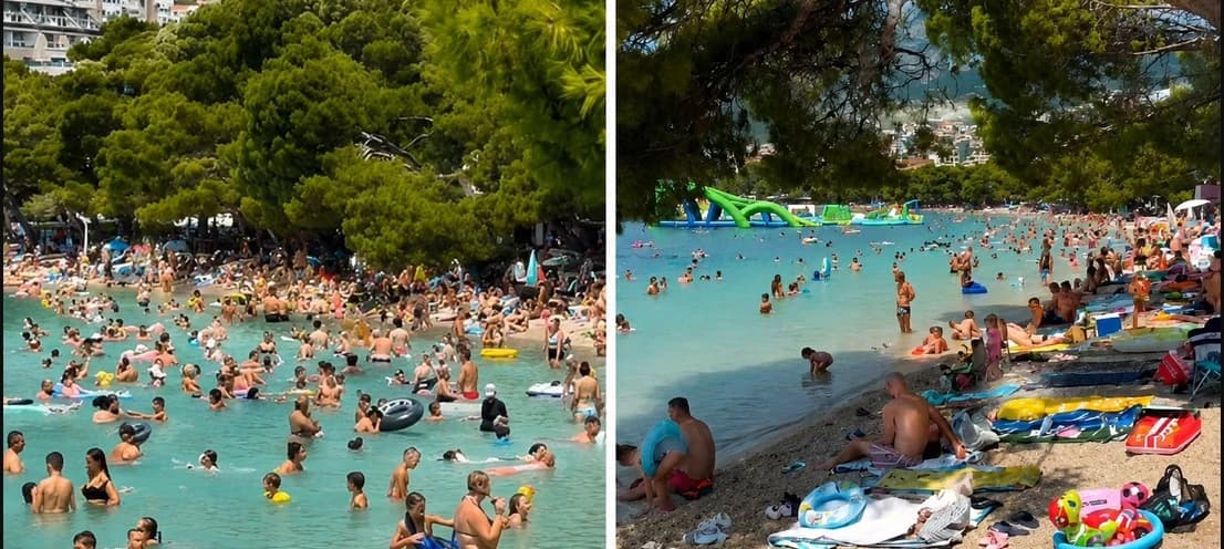 Plaža u Makarskoj
