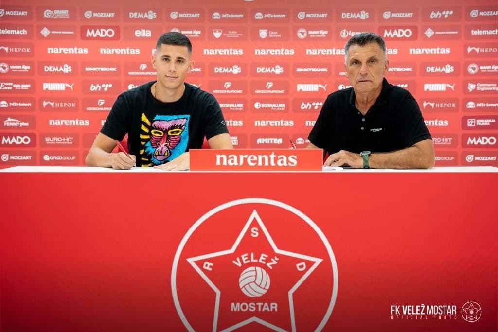 Velež predstavio novog napadača