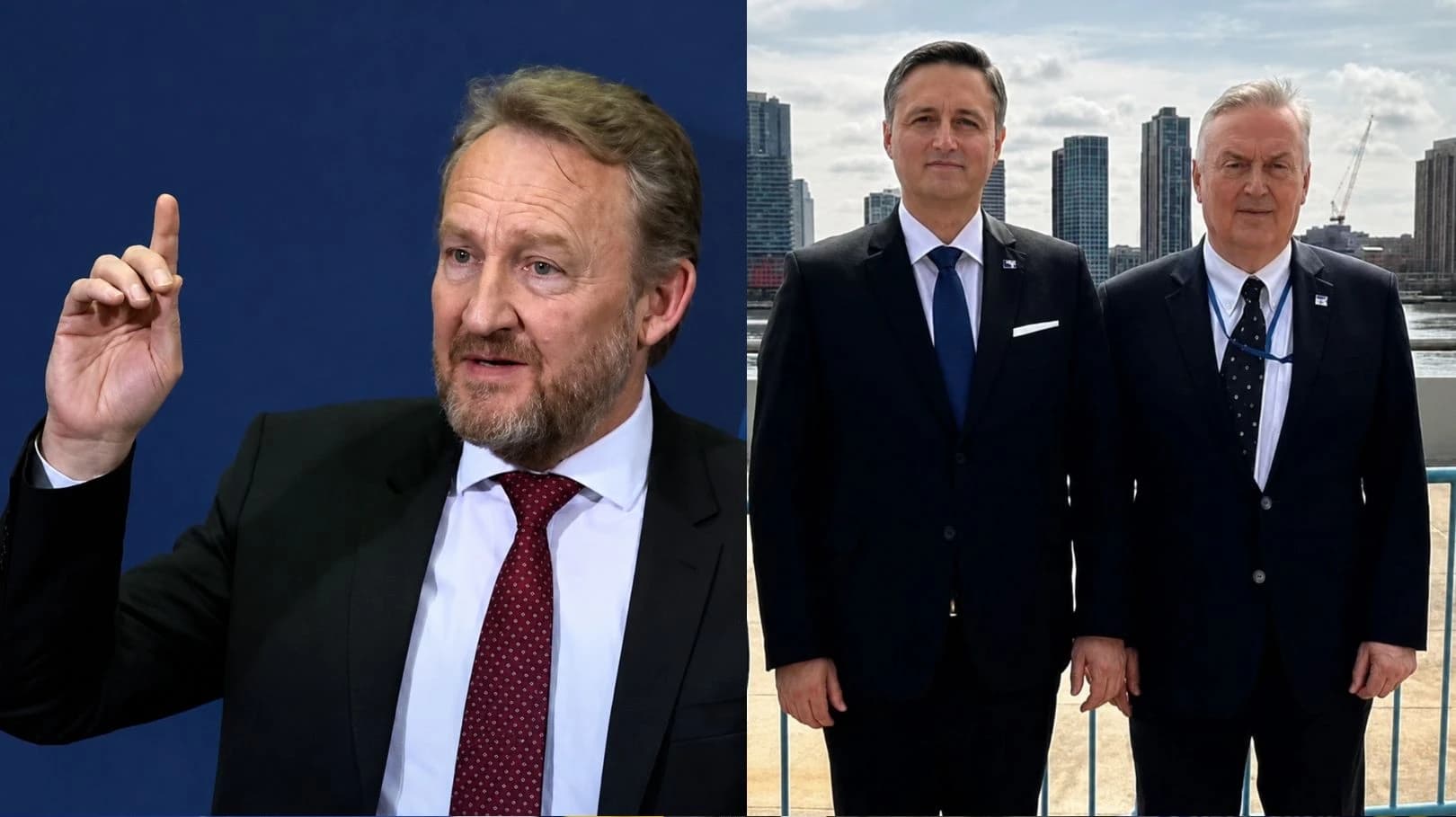 Bakir Izetbegović i politički otac sa sinom