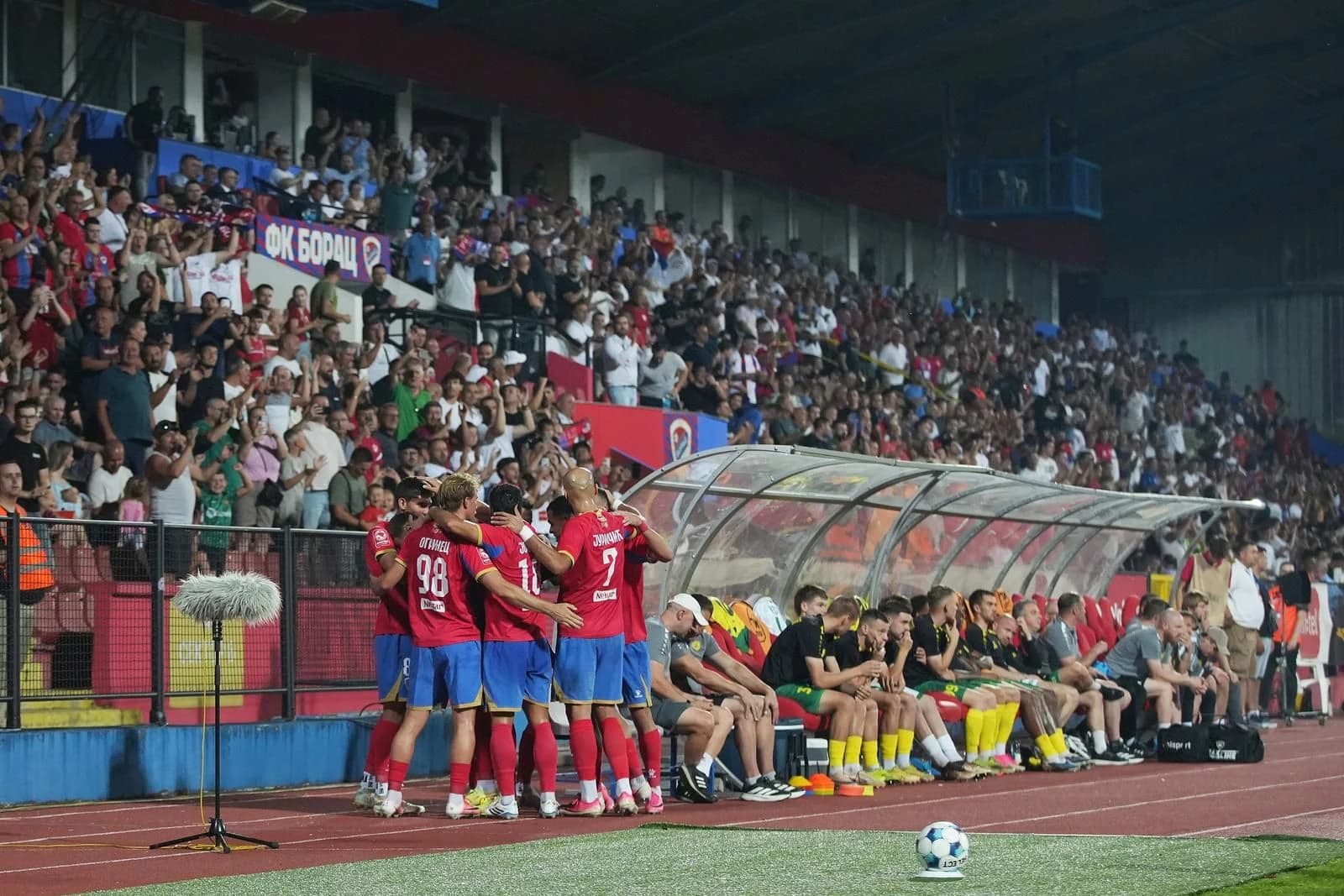 Zbog neprimjerenih poruka: UEFA kaznila Borac