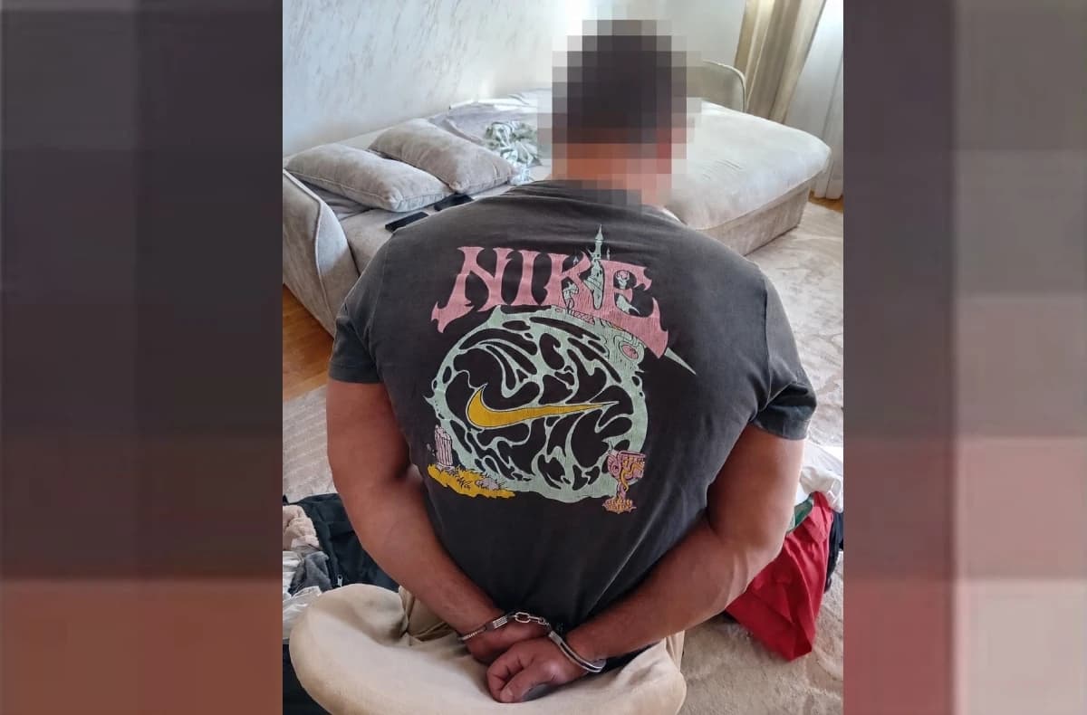 Uhapšen muškarac s potjernice, traži ga Srbija zbog oružane pljačke