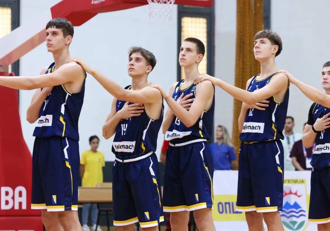 Težak poraz kadeta BiH: Island ide u finale