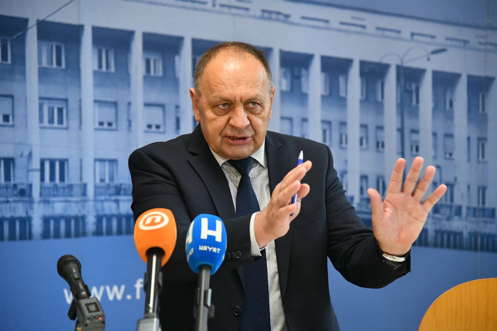 Detalj sa sastanka predstavnika Udruženja sa premijerom FBiH