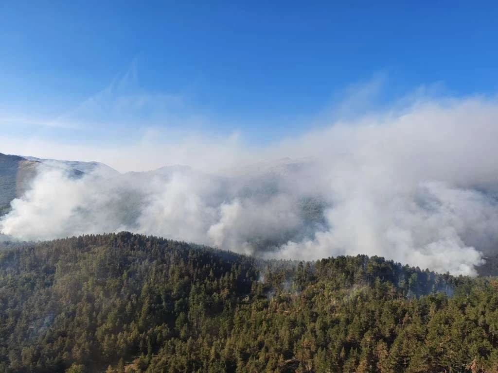 Požar kod Bosanskog Grahova: Ekipe iscrpljene, nadaju se pomoći iz zraka