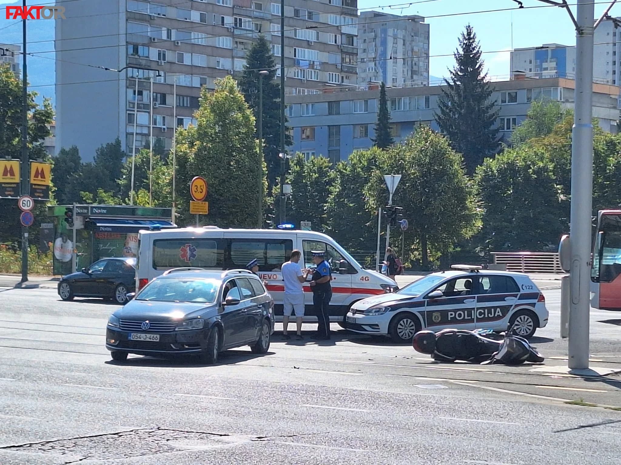 Udes u sarajevskom naselju Dolac Malta, stigli Hitna i policija, tramvaji stali