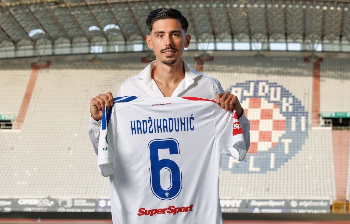 Hajduk predstavio Hadžikadunića, navijači odmah zamjerili splitskom klubu, ali istina je drugačija