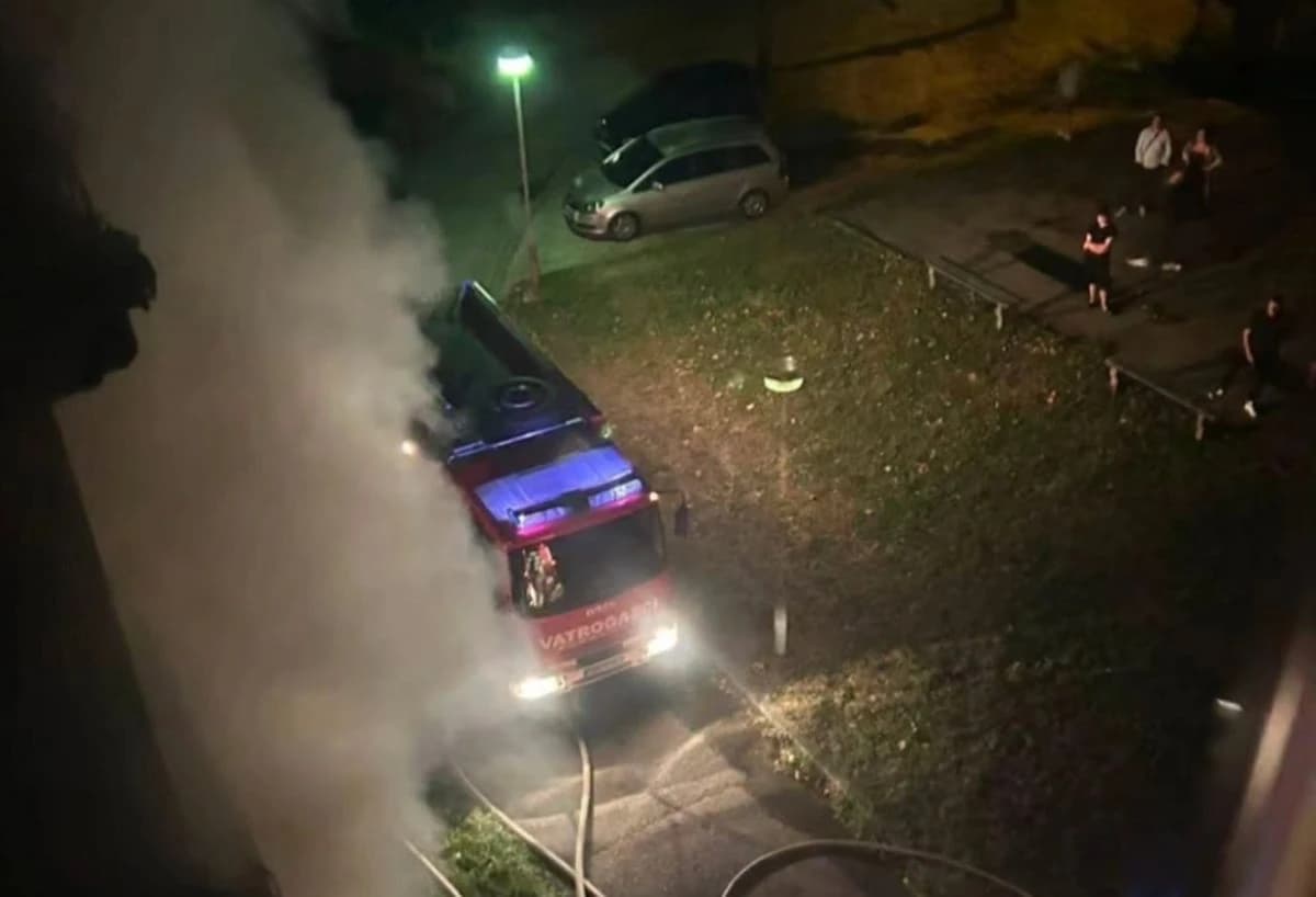 Požar u Saraj Polju