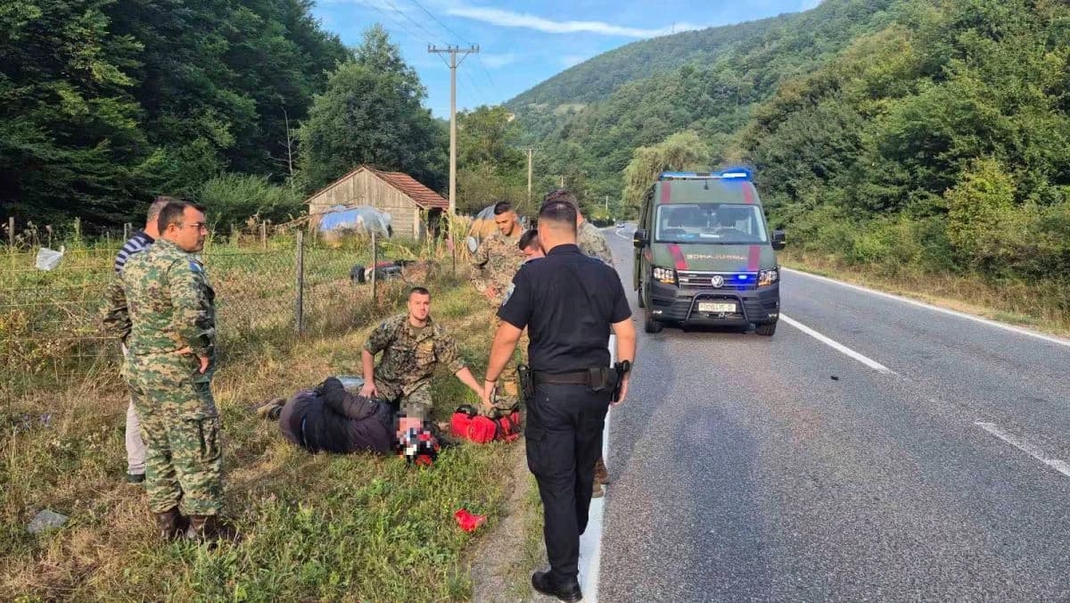 Pripadnici OSBiH pritekli upomoć povrijeđenom u udesu kod Semizovca