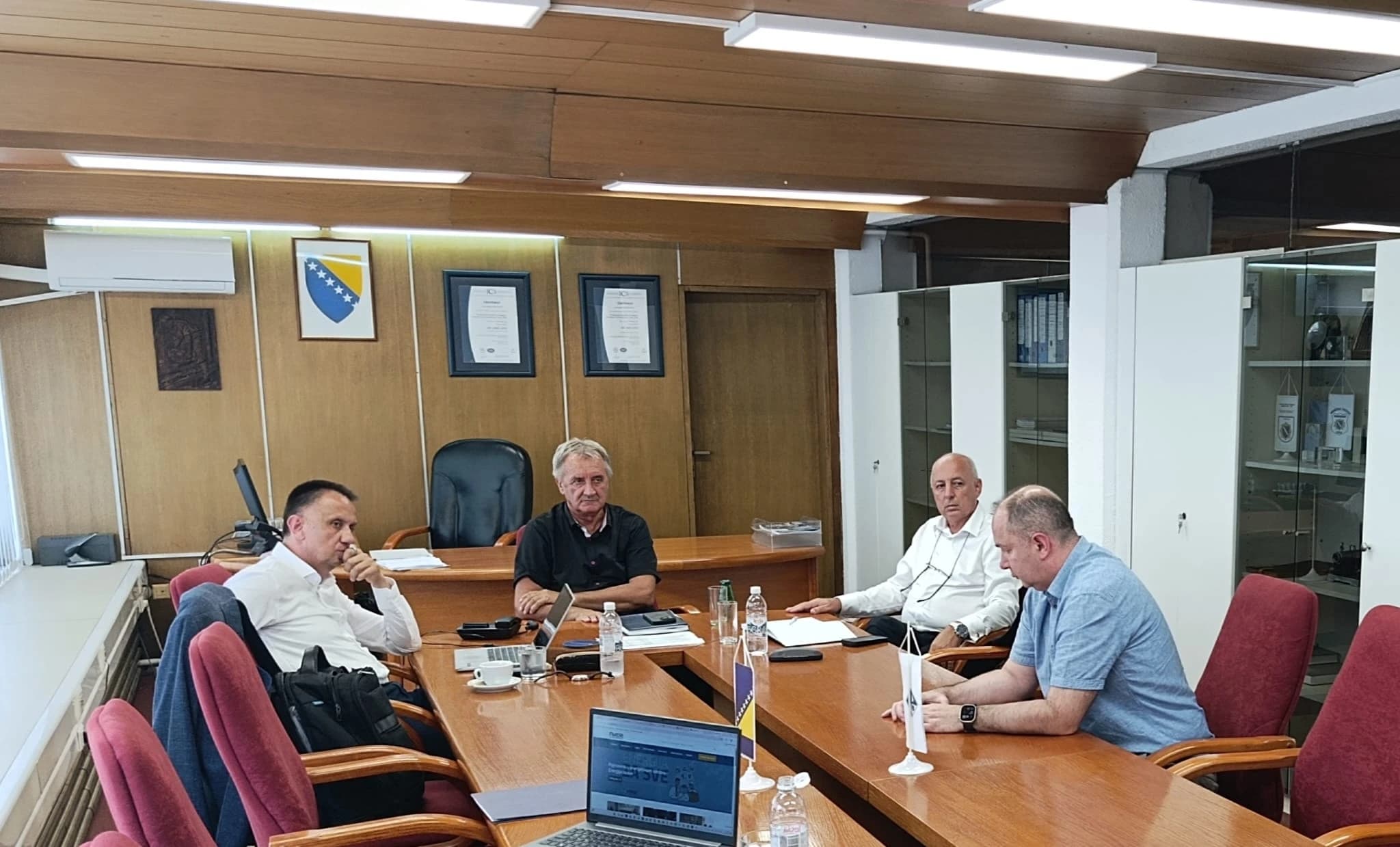 Lakić s predstavnicima TE Tuzla