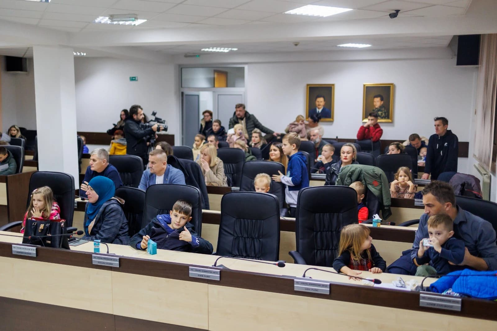 S jednog od sastanaka roditelja u Bihaću