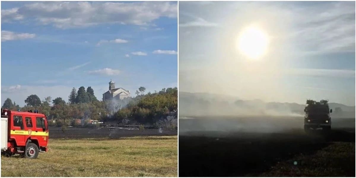 Tri aktivna požara u Zapadnohercegovačkom kantonu, vatra prijeti kućama, gori i na području Kupresa i Teslića