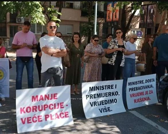 Službenici i namještenici u pravosuđu HNK stupili u generalni štrajk