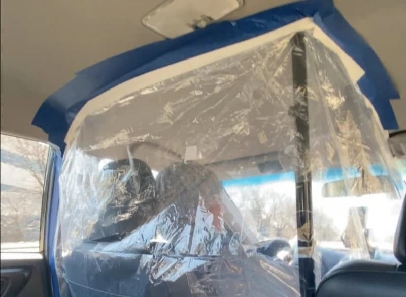 Kako se domišljati vozač iz New Yorka u automobilu zaštitio od koronavirusa
