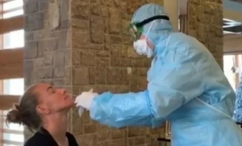 Ruska teniserka podijelila video: Pogledajte kako izgleda testiranje na koronavirus 